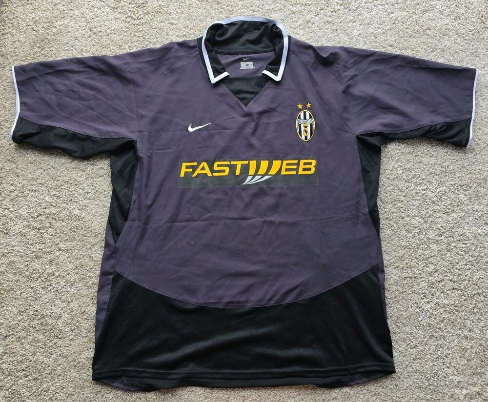 Nike Juventus Third Shirt Jersey 2003-04 Fastweb / Size XL